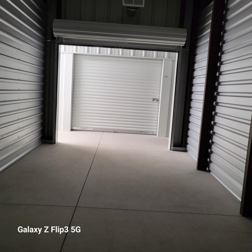 Climate controlled self storage unit