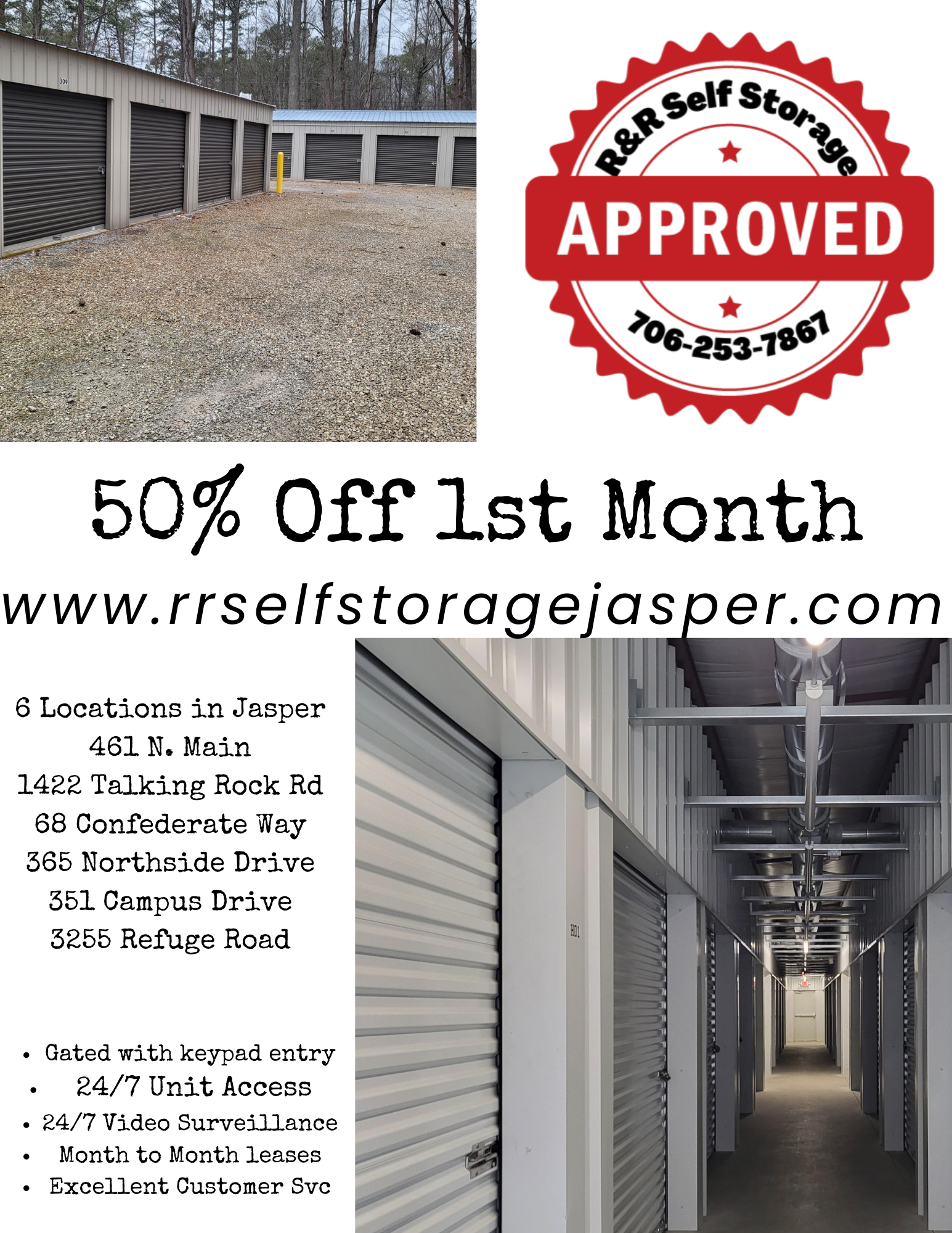 storage units on sale